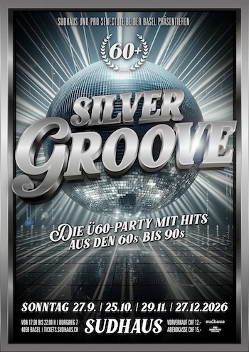 SILVER GROOVE - 60+ PARTY