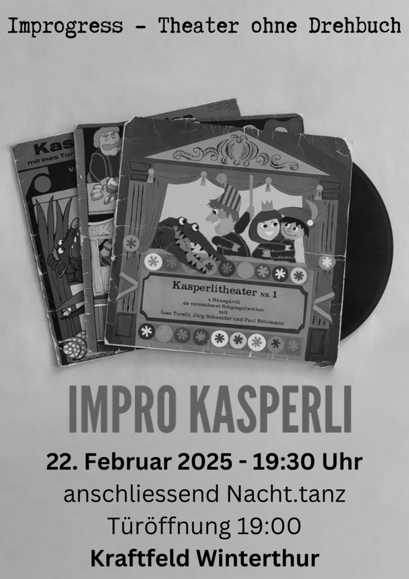 Impro-Show - Kasperli für Erwachsene