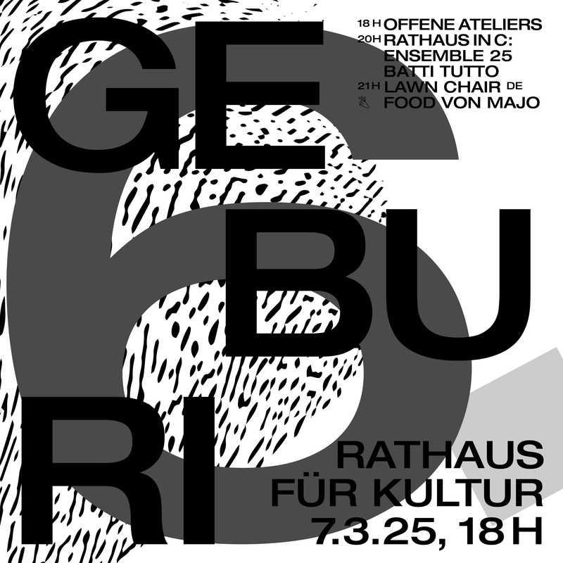 6. GEBURI - «RATHAUS IN C» und «LAWN CHAIR» (DE)