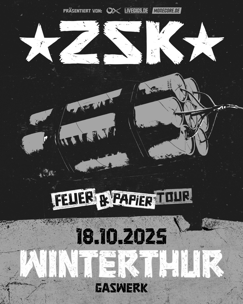 ZSK „Feuer und Papier“ Tour 2025 // NOFNOG