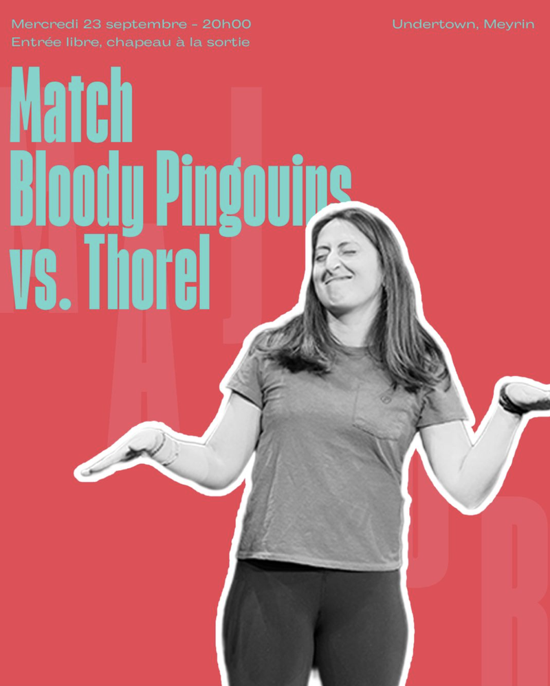 Match d'impro en collaboration avec la FIG