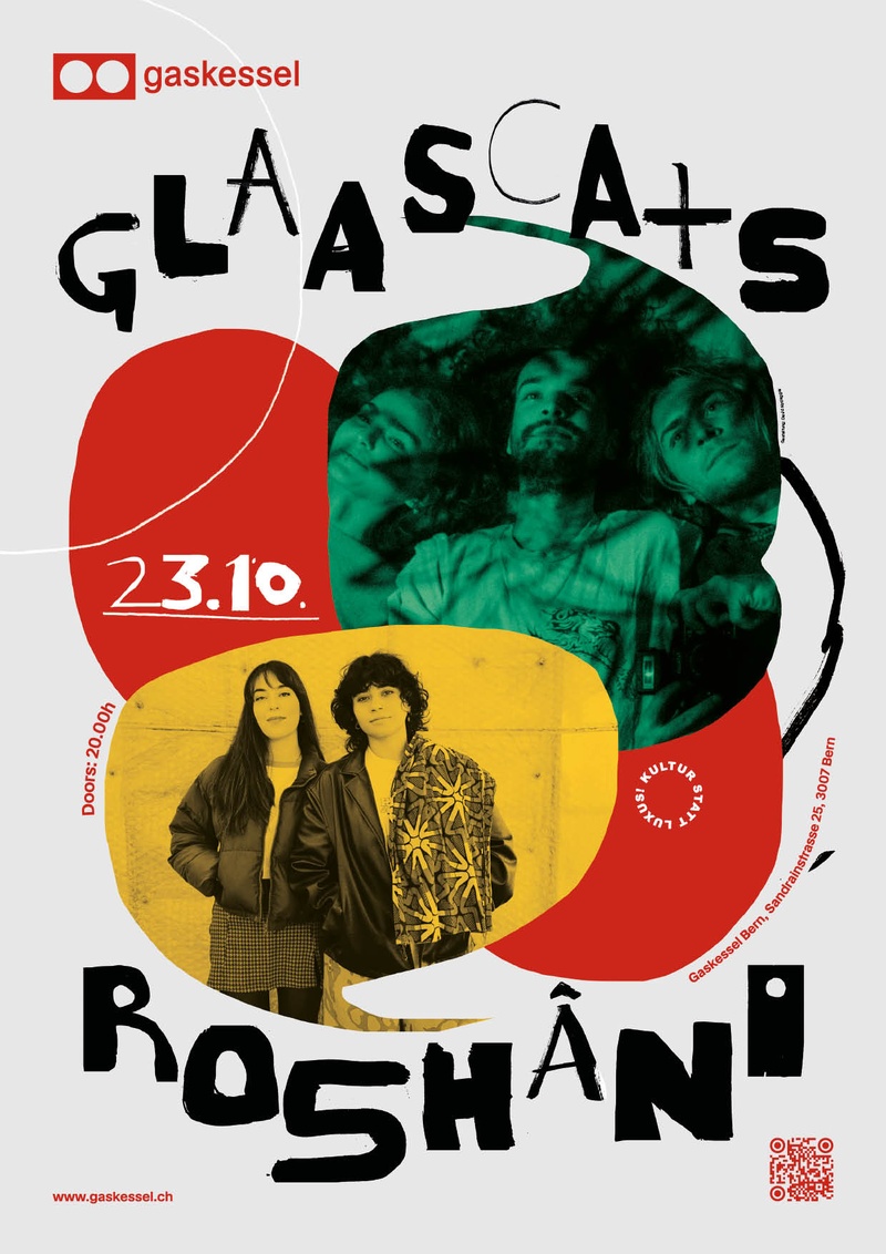 Roshâni / Glaascats I Gaskessel Bern