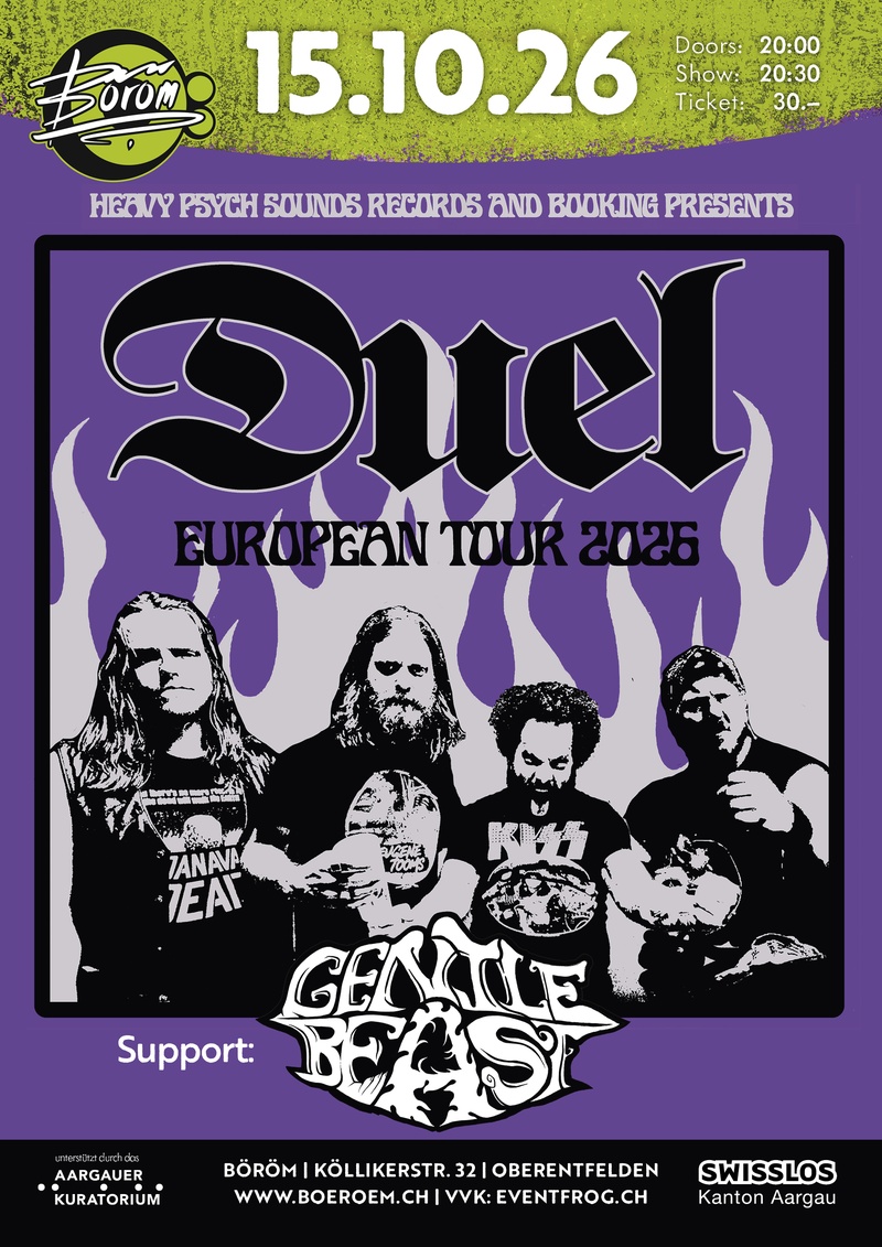 DUEL (US) | Support: Gentle Beast (CH)