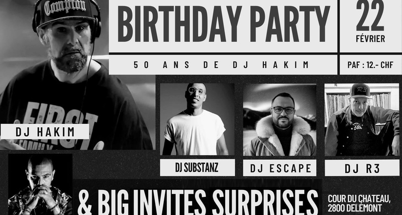 HAKIM'S 50TH BIRTHDAY