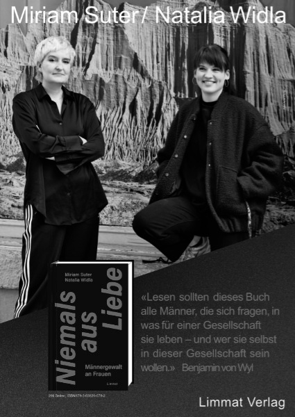 NIEMALS AUS LIEBE - Lesung mit Miriam Suter und Natalia Widla