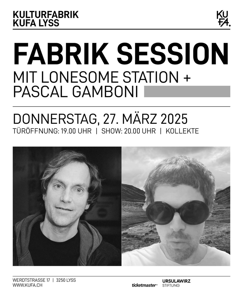 Fabrik Session - LONESOME STATION & Pascal Gamboni