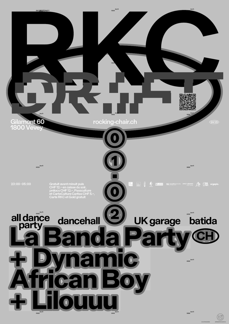 Drift : La Banda Party (CH) : Dynamic African Boy + Lilouuu + Uche + Denearis
