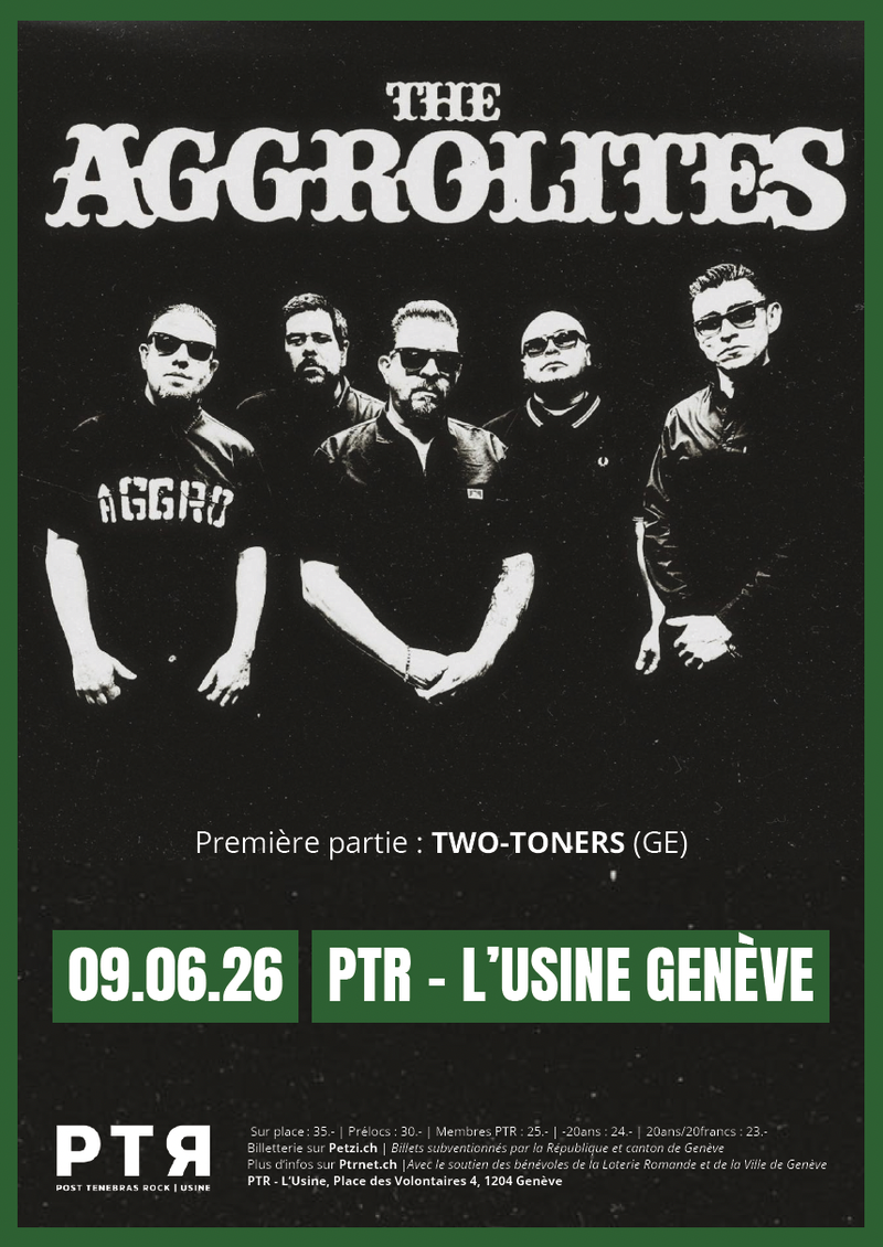 The Aggrolites (US) + Two-Toners (CH)