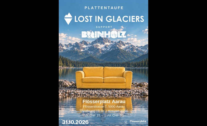 Lost in Glaciers – Plattentaufe