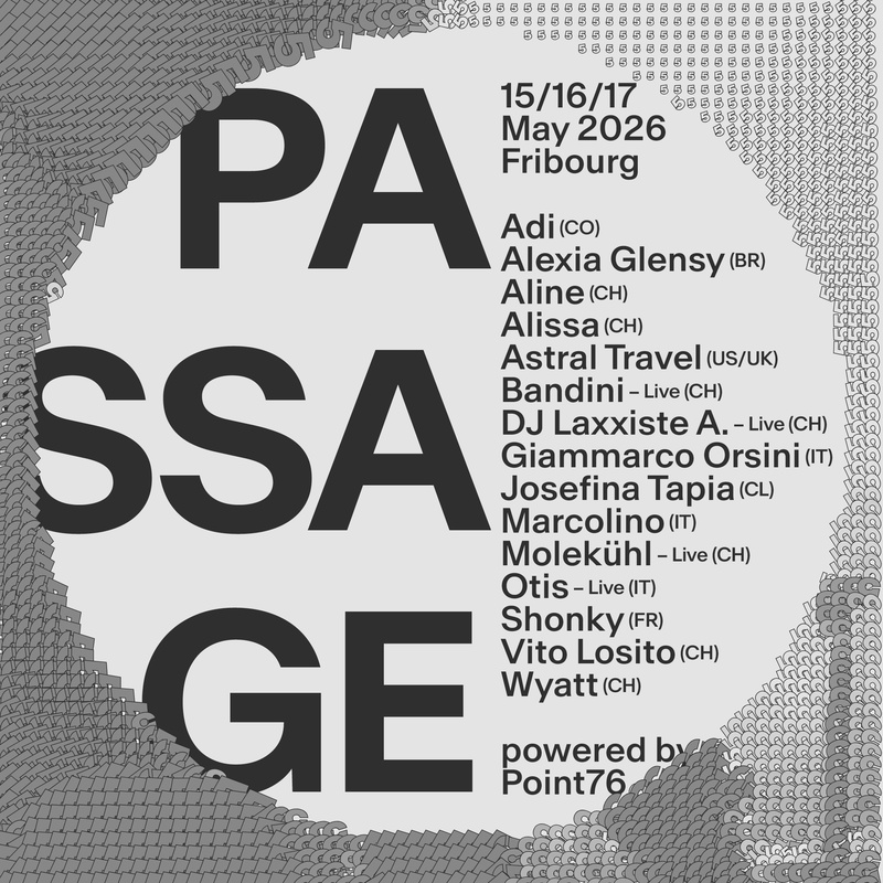 PASSAGE FESTIVAL 2026 BY POINT76