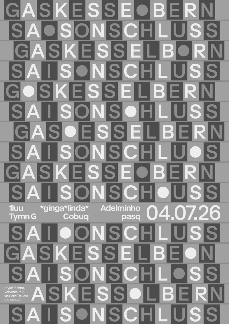 Saisonschluss I Gaskessel Bern