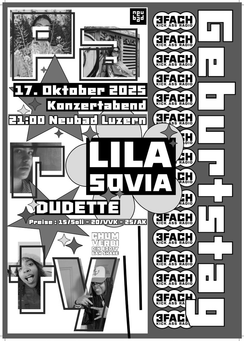 3FACH Geburtstagsparty