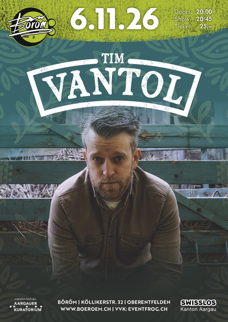 Tim Vantol (NL) | Support: TBA