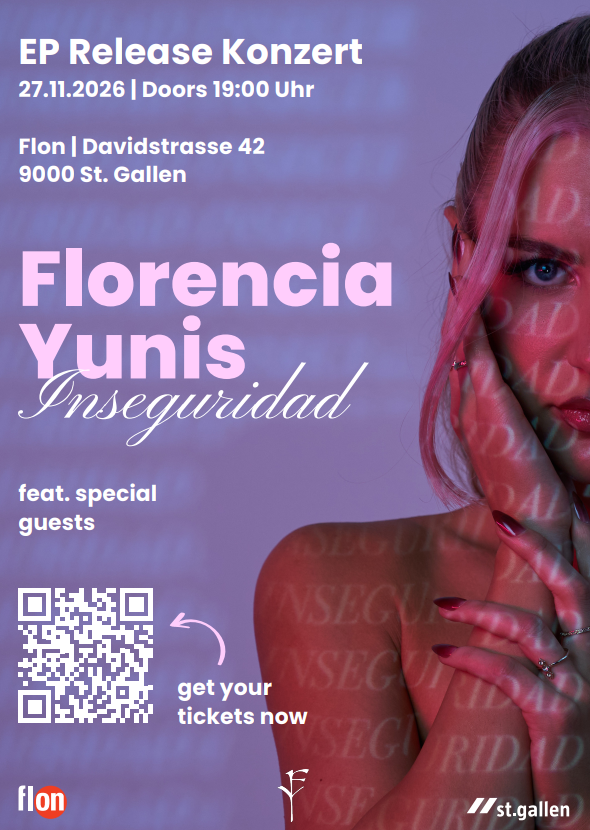 Florencia Yunis - EP Release Konzert "Inseguridad"