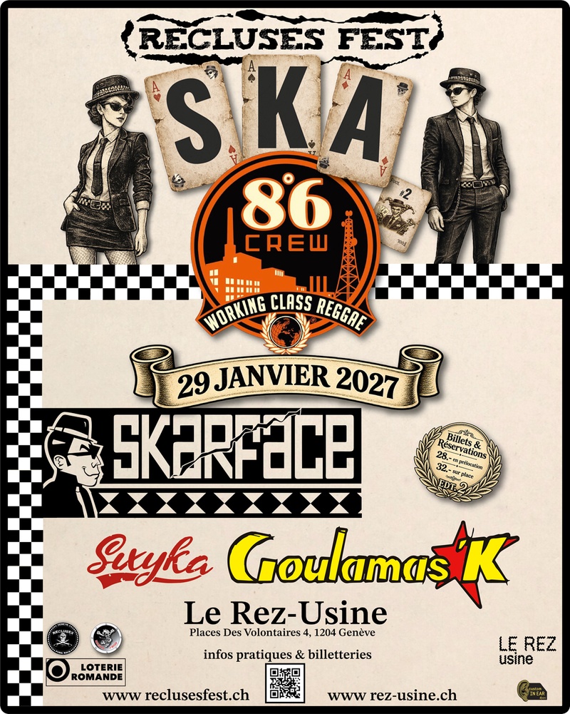 GOULAMAS'K (FR) + 8°6 CREW (FR) + SKARFACE (FR) + SIXYKA (FR/CH)