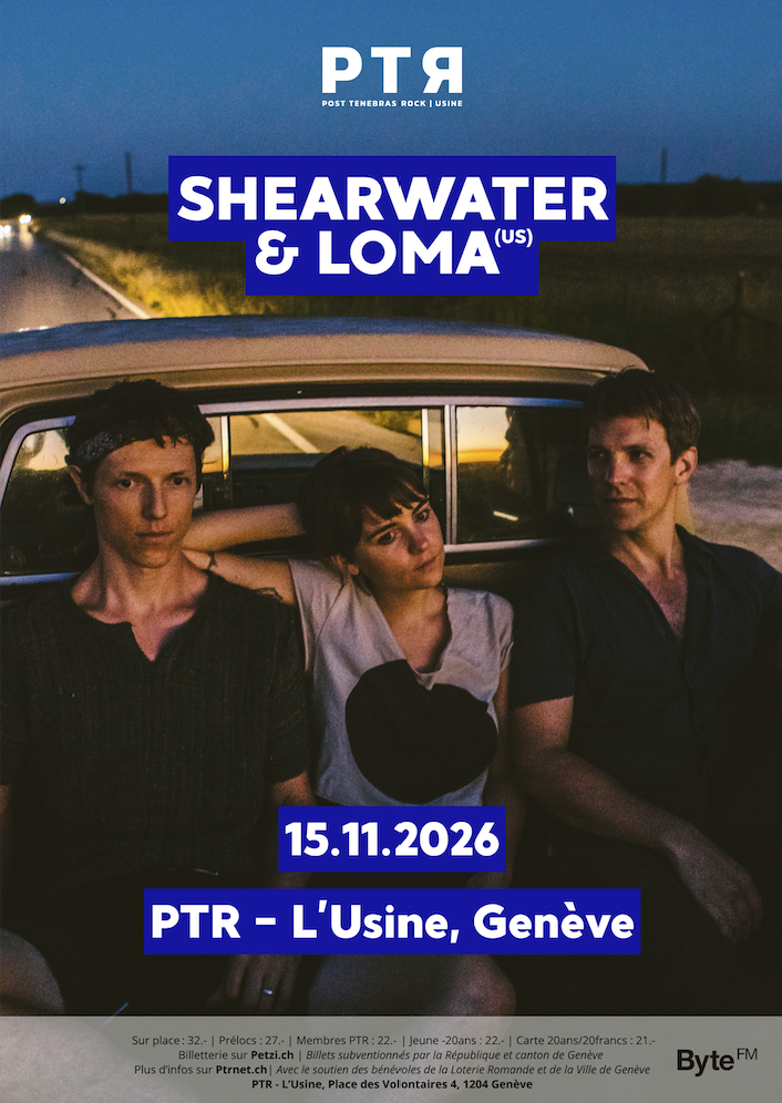 SHEARWATER + LOMA + ANY KIND (US)