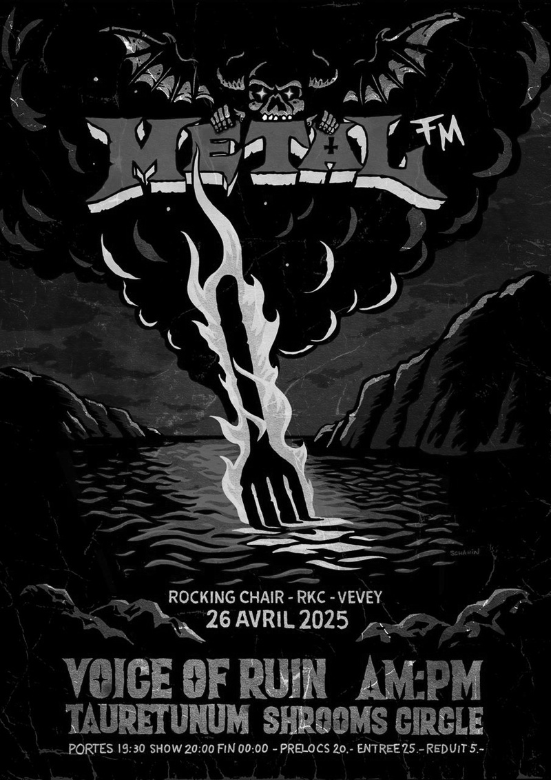Metal FM: Voice Of Ruin + AM:PM + Tauretunum + Shrooms Circle