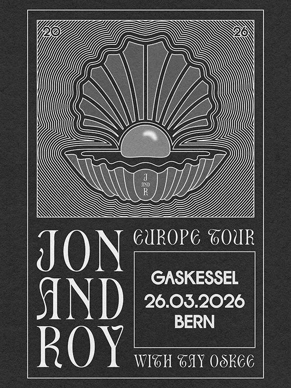 Jon And Roy (CA) / Support: Garret Kato (AUS) I Gaskessel Bern