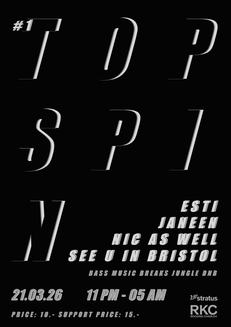 TopSpin #1 par 1.8stratus : JANEEN + ESTI + NIC AS WELL + SEE U IN BRISTOL