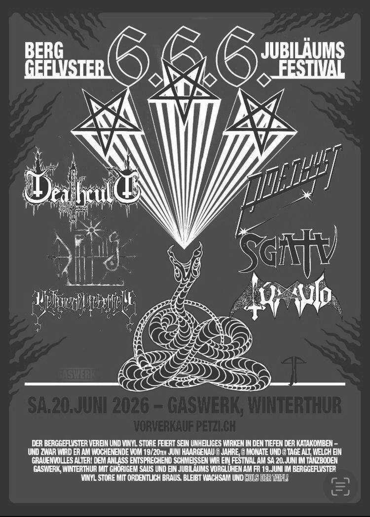 6.6.6. Berggeflvster Jubiläumsfestival