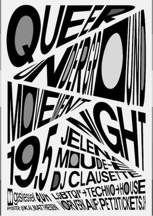 Queer Underground Movement Night I Gaskessel Bern