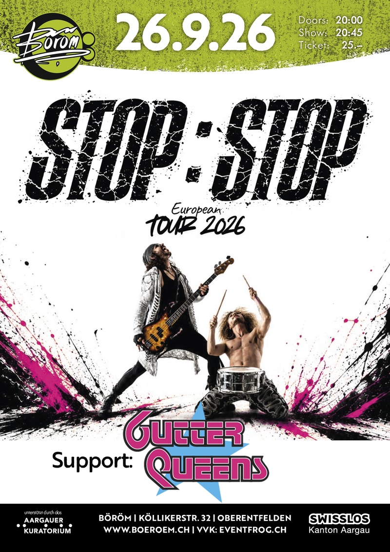 StOp sToP (ES) | Support: Gutter Queens (CH)
