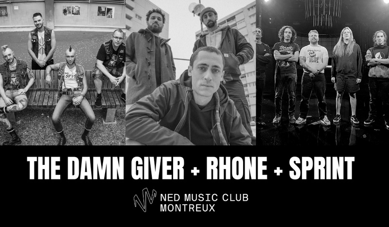 THE DAMN GIVER + RHONE +  SPRINT