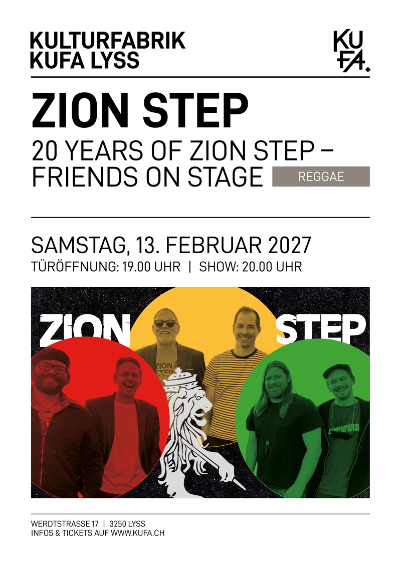 Zion Step & Friends 20 Years of Zion Step – Friends on stage