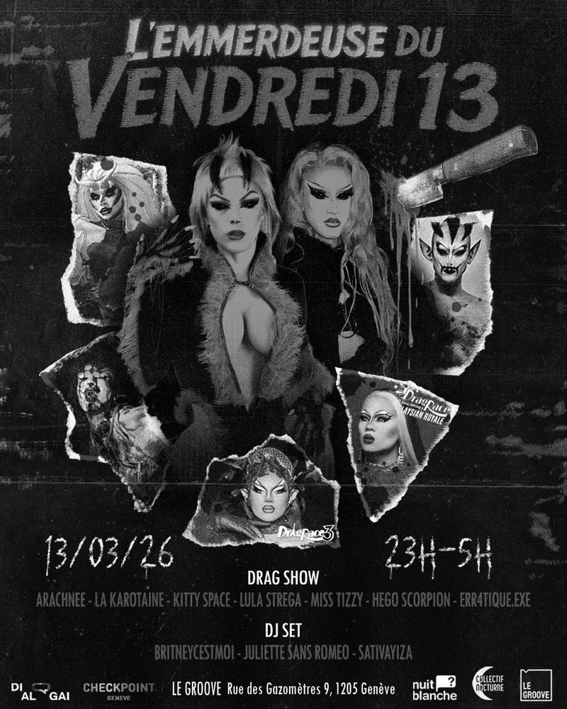 L'EMMERDEUSE (La Karotaine + Arachnée + Kitty Space + Lula Strega + Hego Scorpion + Misstizy + Err4tique.exe + Britneycestmoi + Sativayiza + Juliette Sans Romeo)