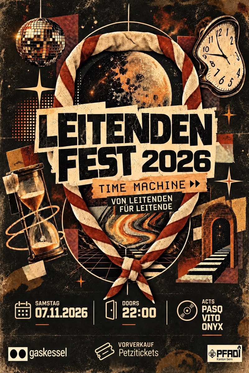 Leitendenfest Pfadi Kanton Bern / Gaskessel Bern