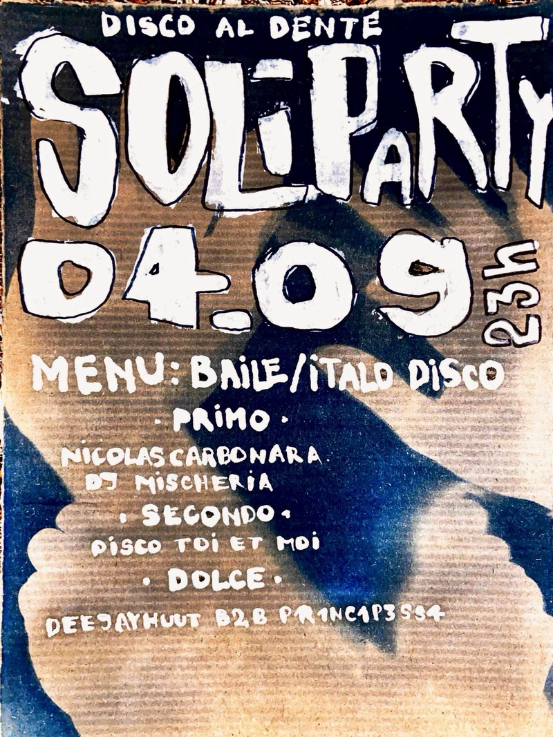 DISCO AL DENTE - SOLIPARTY