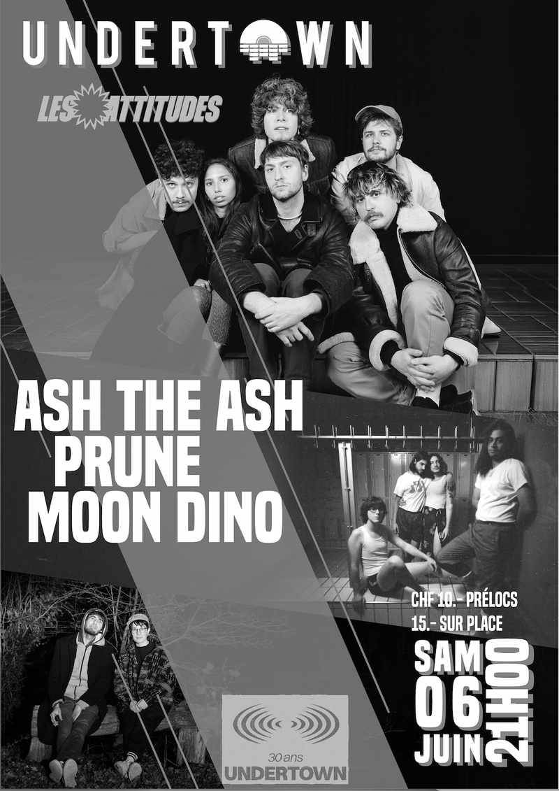 ASH THE ASH + MOON DINO + PRUNE