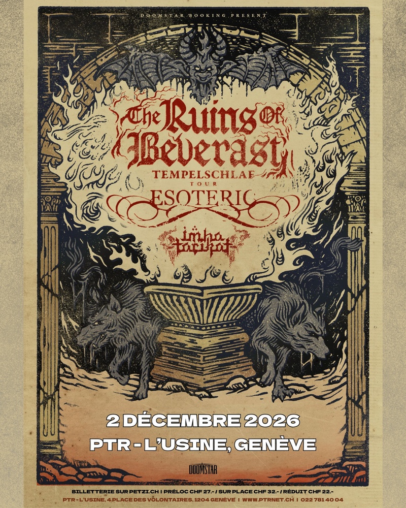 The Ruins Of Beverast - Tempelschlaf Tour