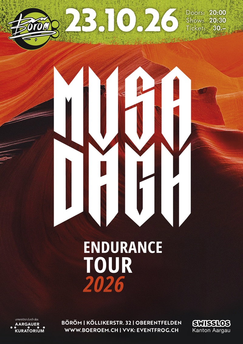 Musa Dagh (DE) | Support: God In Therapy (CH)